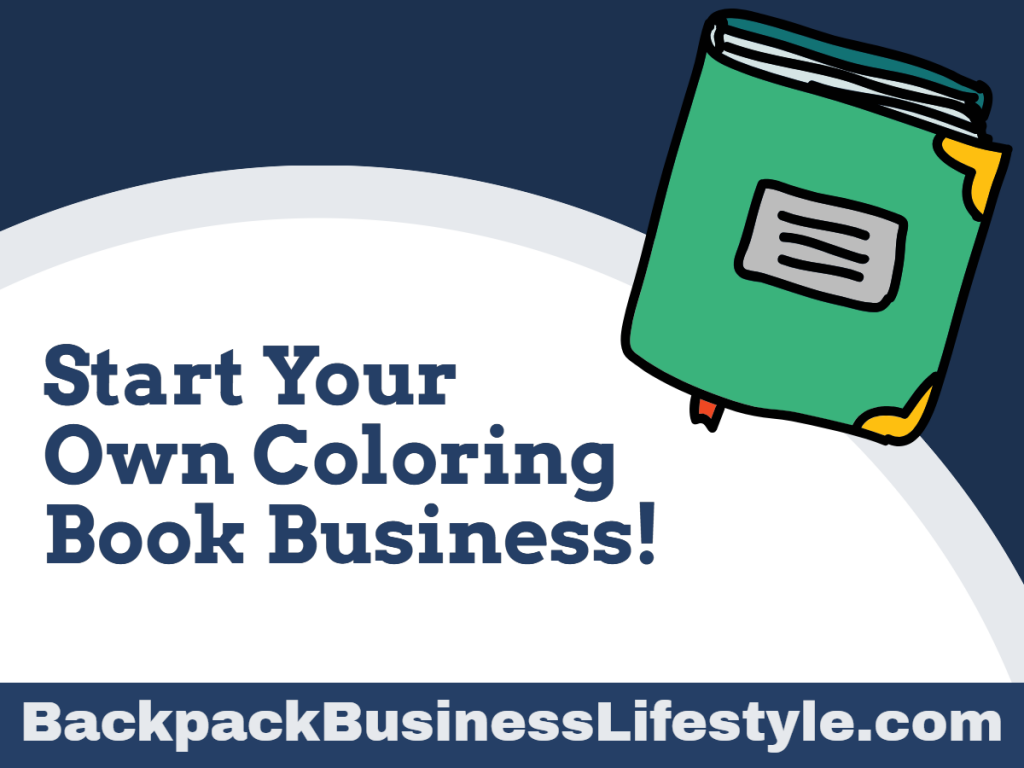 how to start a coloring book business